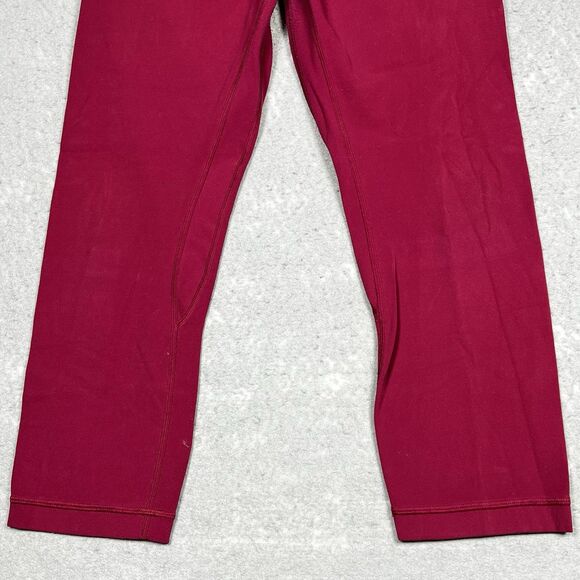 Lululemon Leggings Womens Size 8 Pink Align Crop Inseam 20” Athleisure - Picture 3 of 13
